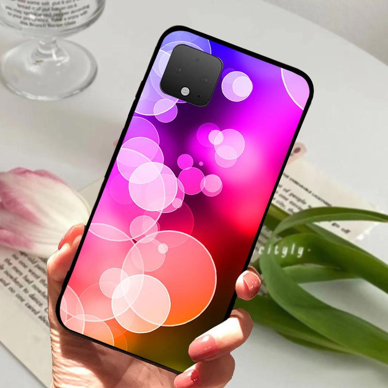 Чехол для Google Pixel 4A 5G Силиконовый Мягкий ТПУ Черный Чехол для Телефона Для Google Pixel 5 XL 5G Защитный Fundas Чехлы Роскошный Coque