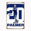Cole Palmer Poster Football Sport Player Retro Posters Metal Sign Custom Garage Indoor Wall Room Decor Tin Vintage Home Decor