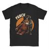 Punch Monkey But Why T Shirt for Unisex Women Cotton Amazing TShirts Round Neck Tee Shirt Short Sleeve Tops Big Size