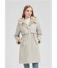 Two-sided Wearing Large Fur Collar Mid-length Fleece-lined Parkas Women's Cotton-padded Coat Thickened Jacket