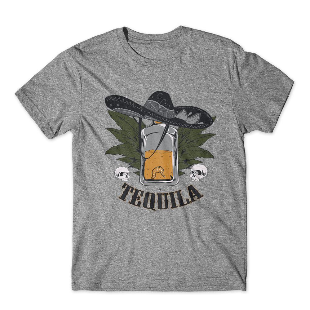 The Worm T-Shirt. Tequila Tshirt 100% Cotton Premium Tee New