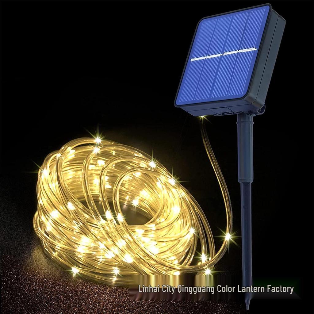 Waterproof Solar LED Copper Wire Lights with Remote - Outdoor Decorative Lights for Camping & Christmas