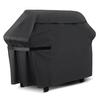 Heavy-Duty BBQ Grill Cover with Fastener Tapes Waterproof UV Resistant All-Weather Protection Gas Grill