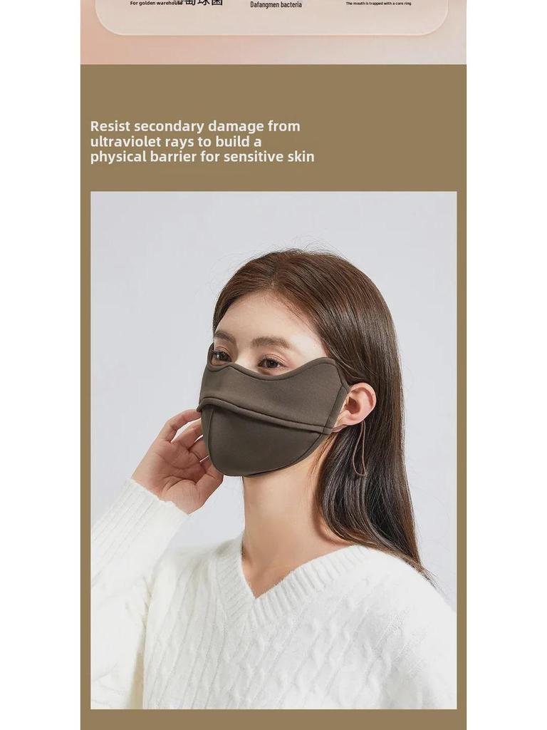 Маска из рыбьей кости: Теплые, стильные и ветрозащитные для велоспорта осенью/зимой