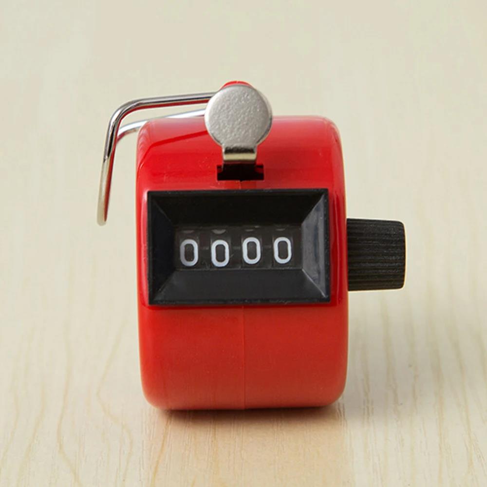 4 Digit Mechanical Counter Counting Clicker Timer Soccer Golf Counter Handheld Counter Number Count Counting 1