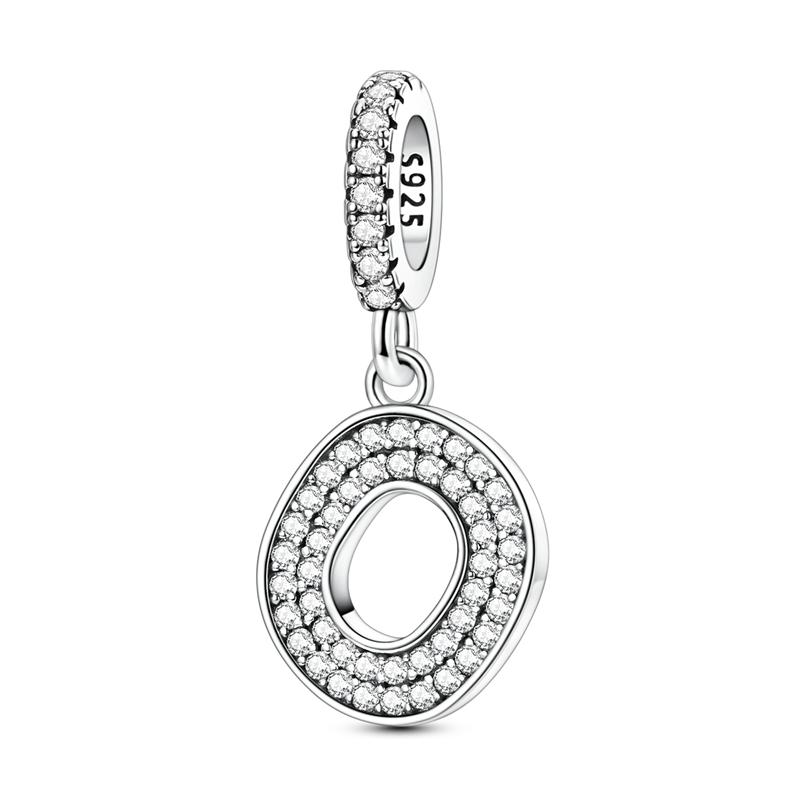 Новые 26 А-Я Буквенные Шармы Подвески Медные Подходят для Оригинальных Браслетов Изготовление Бусин Юбилей Женские Ювелирные Изделия Подарок