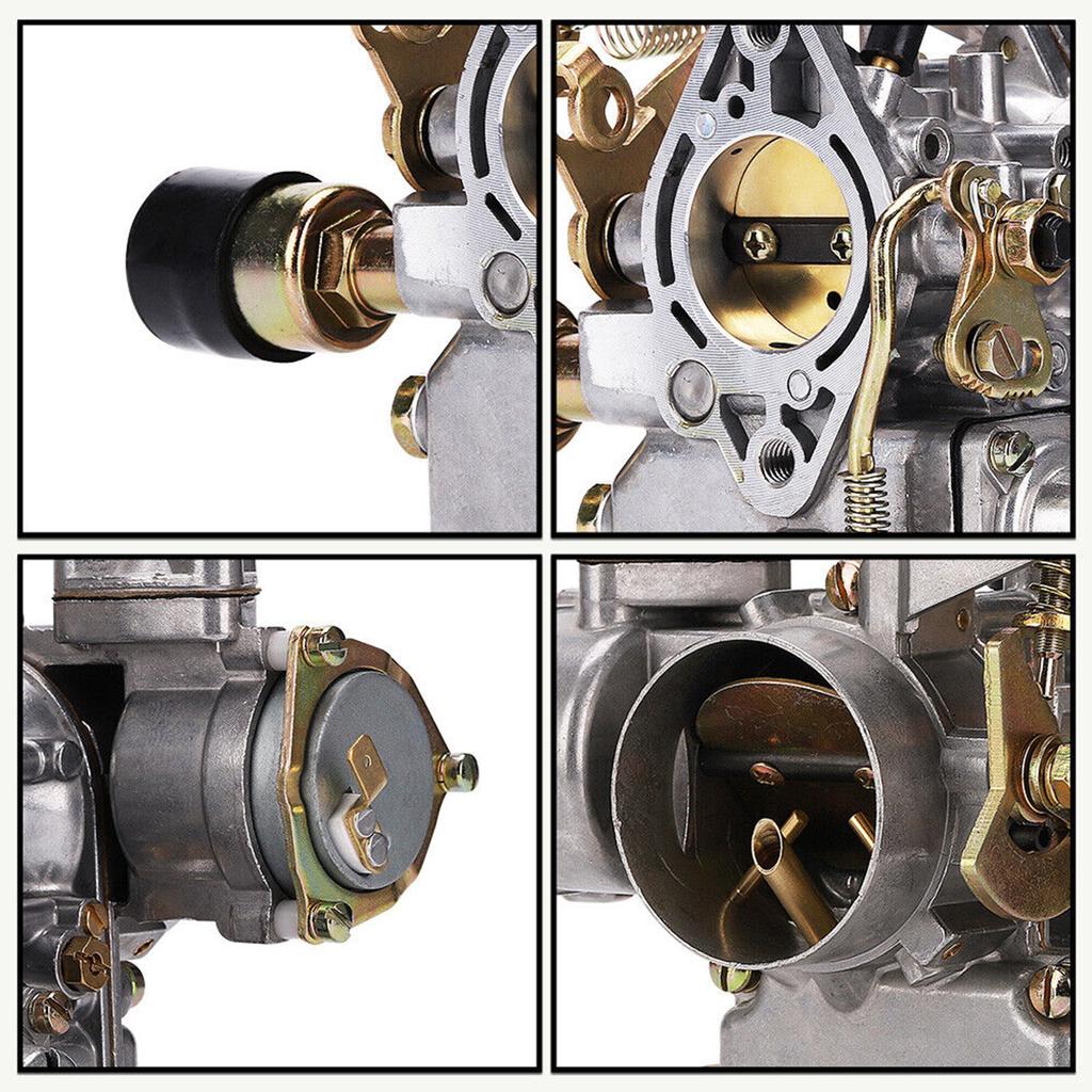 34 Pict-3 Карбюратор 113129031K для VW Beetles 1971-1979 Dual Port 1600cc 12V