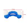 Chewer Tough Wobbling Bone Shape Interactive Pet Rubber Bite Dog Chew Toys Teeth Cleaning Toy
