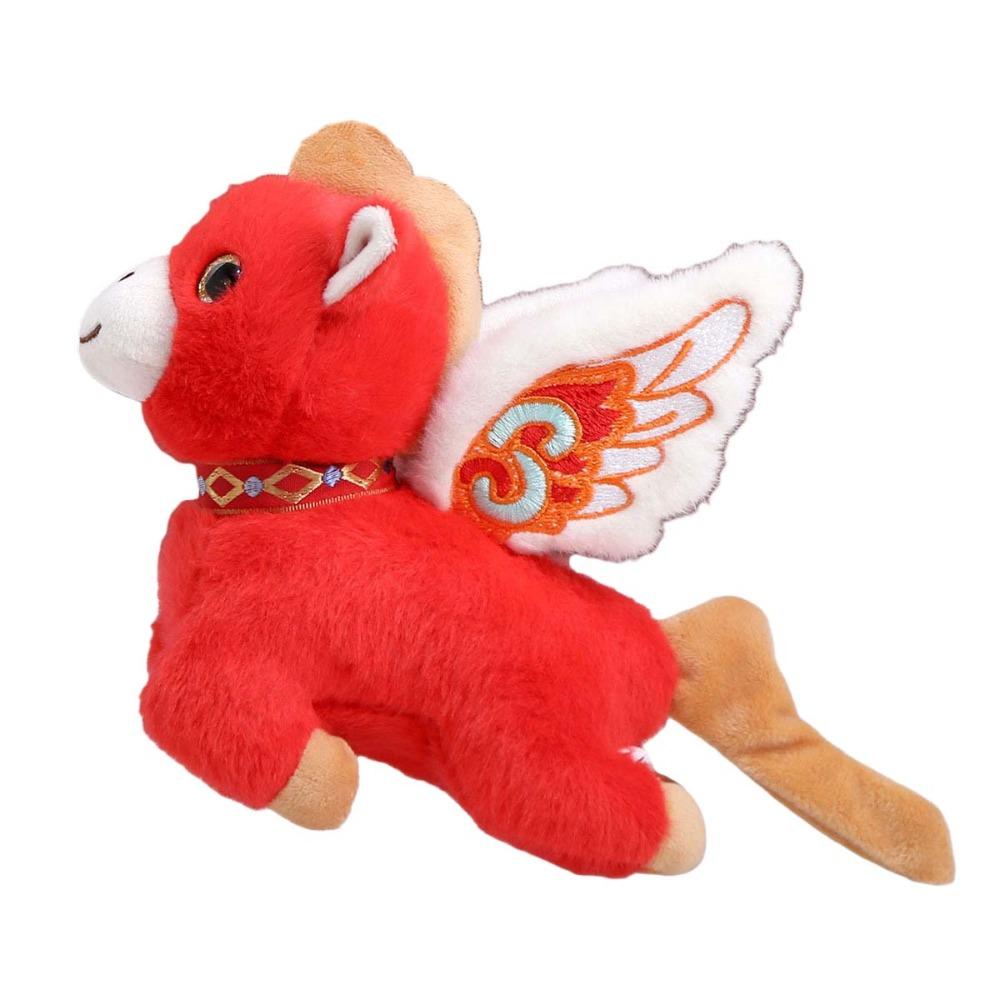 Cartoon Steed Doll Plush Flying Horse Keychain Plush Horse Doll Pendant Home Decoration