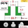 T-Shaped Nylon Insulating Bushing Spacer for M3-M35 Threads