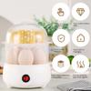 220V Electric Egg Boiler Anti Dry Burning Automatic Power-off Household Food Steamer for Breakfast Multi Cooker