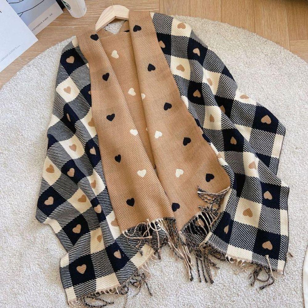 Coldproof Neck Warmer Windproof Scarves Bib New Knitted Scarf Autumn and Winter
