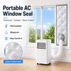 3 Layer Cotton Filled Sliding Window Vent Cloth Insulated Air Conditioner Window Seal  Home Comfort