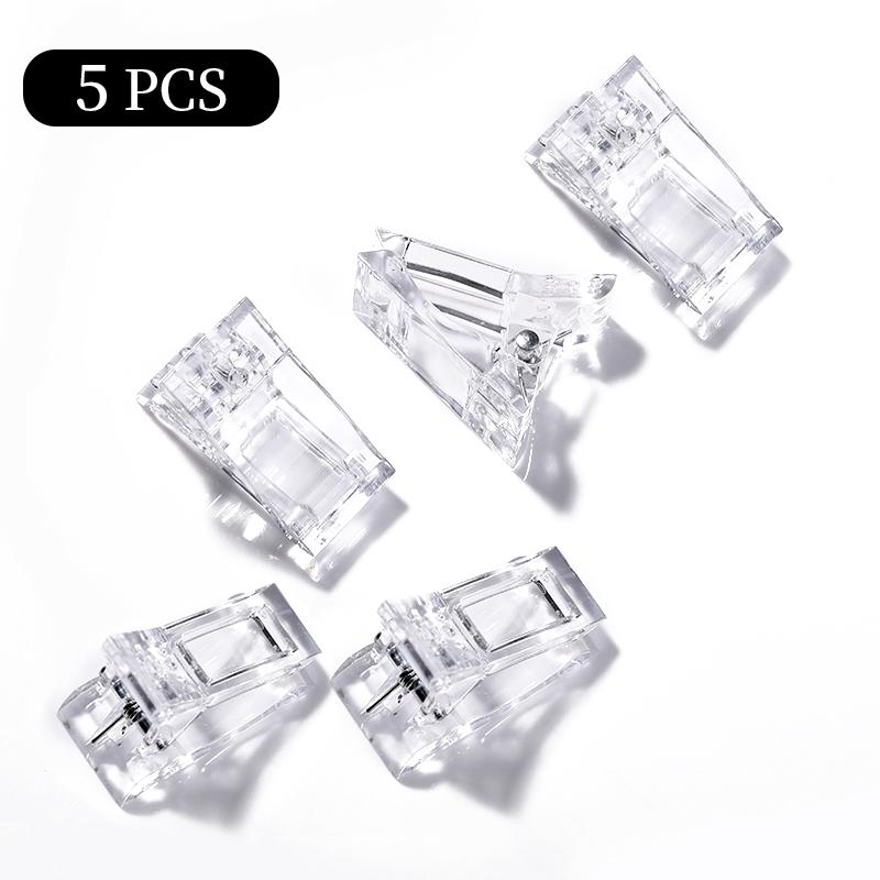 Акриловые зажимы для ногтей, УФ-гель-лак, советы по быстрому наращиванию, зажимы для ногтей, наращивание гель-лака, УФ-лампы, набор инструментов для маникюра и дизайна ногтей