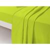 Flat Sheet - DP134 - Green - 180 Cm X 290 Cm - 100% Cotton - Machine Washable At 60°