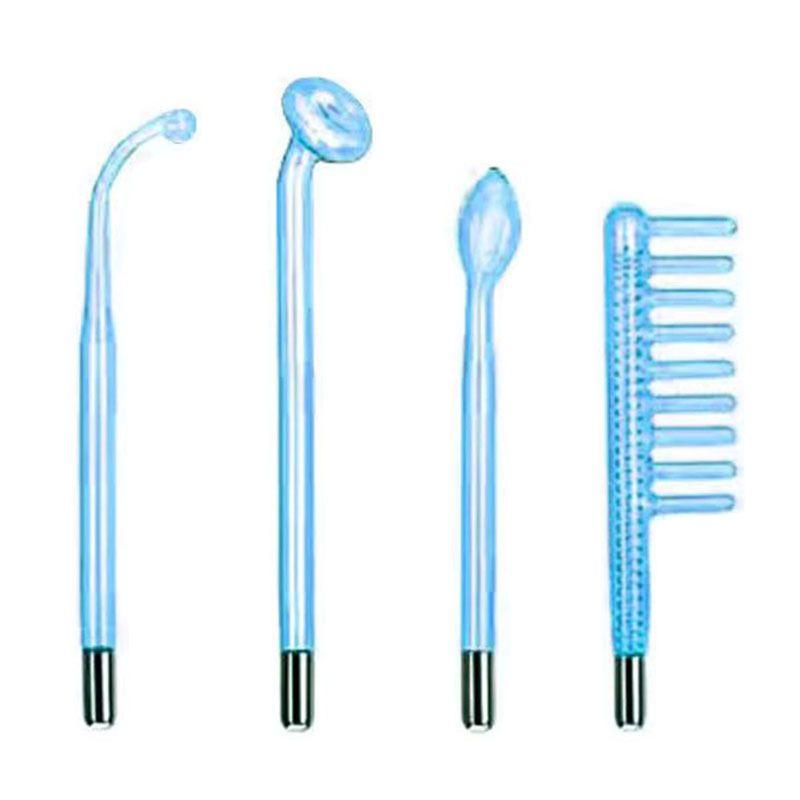 Набор из 4/7 шт., высокочастотный электрод для лица, насадка для стеклянных трубок