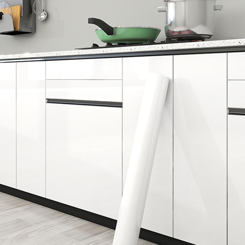 200 см/рулон водонепроницаемые многоцветные самоклеящиеся утолщенные DIY однотонные наклейки на стену из ПЭТ