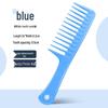 Large Wide-Tooth Curling Comb for Women: Ideal for Post-Perm, Massage, Long Hair & Fluffy Crown at Home.