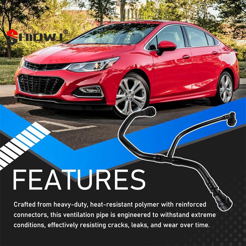 12673862 Crankcase Ventilation Tube PCV Hose For Chevy Che vrolet Malibu Cruze 2016-2019 4 Cyl 1.4L