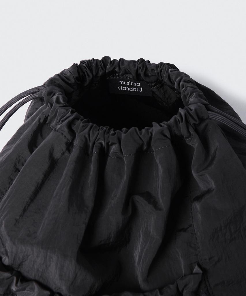 Musinsa Standard Женский Женская Яркая Сетчатая Сумка-Мешок для Тренировок [Черный]