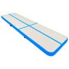 Inflatable Gymnastics Mat with Pump 600 x 100 x 20 cm PVC Blue