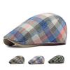 Клетчатый берет Мужская женская шляпа от солнца Британская винтажная шляпа Форвард Кепка с козырьком Кепка газетчика Плоская кепка Шляпа водителя Шляпа плюща Гэтсби Шляпы художников