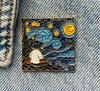 New Enamel Pin Van Gogh Starry Night Metal Pin Gift Birthday 1 Piece
