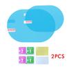 Car Rearview Mirror Film Side Window Rainproof Clear Film 2 Pcs Anti Fog Window Mirror Protective Film Sticker Car Accessories