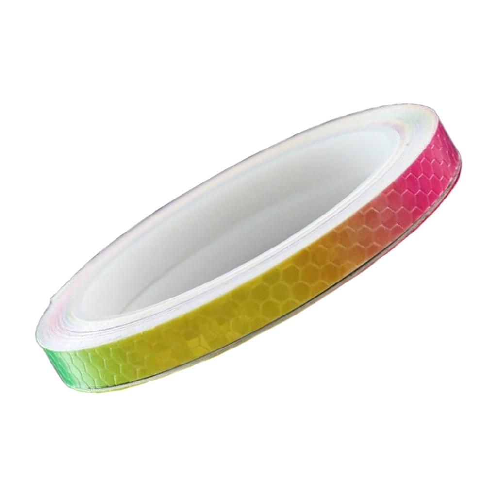 Мотоцикл Велосипеды Светоотражающие наклейки Предупреждающие наклейки на диски Водонепроницаемая лента Наклейки на велосипеды Аксессуары для велосипедов