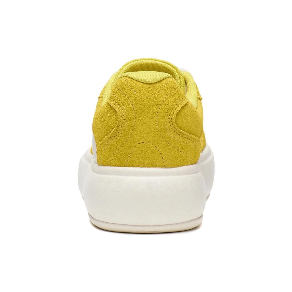 Li Ning удобные повседневные низкие кроссовки для скейтбординга женские кроссовки желтые белые AZGT026-3