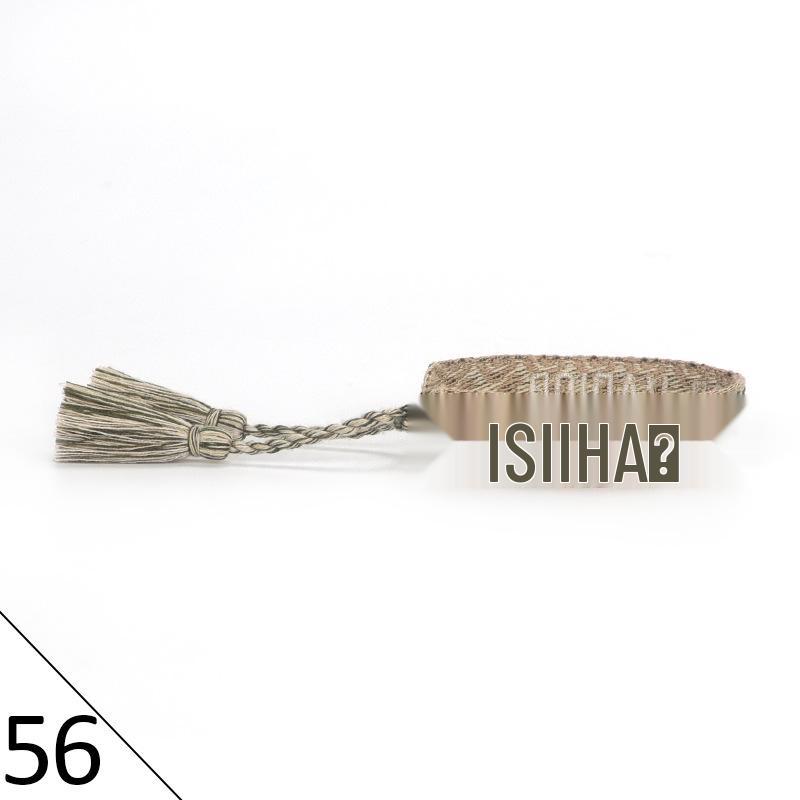 Браслет дружбы ручной работы с вышивкой и кисточками для женщин