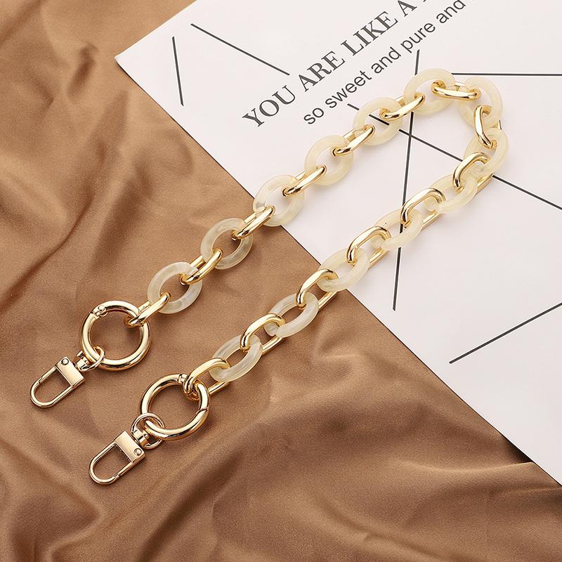 Сменные ручки для сумок, наплечный ремень, акриловая цепочка для сумок, сменная, ремонт своими руками