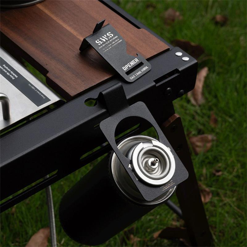 Подвесной крючок для газового баллона для походного стола Igt, из нержавеющей стали, зажим-подвеска для бутанового газового баллона, брелок для газа, аксессуары для газового баллона