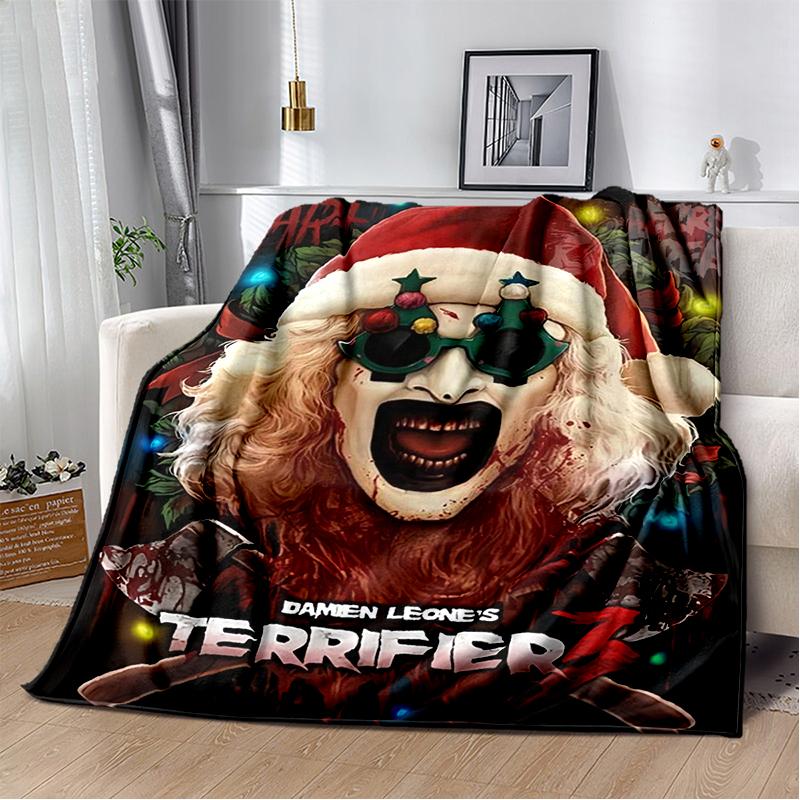 29 Style Terrifier Horror Movie Halloween Gift Soft Plush Blanket,Flannel Throw Blanket for Living Room Bedroom Bed Sofa Cover