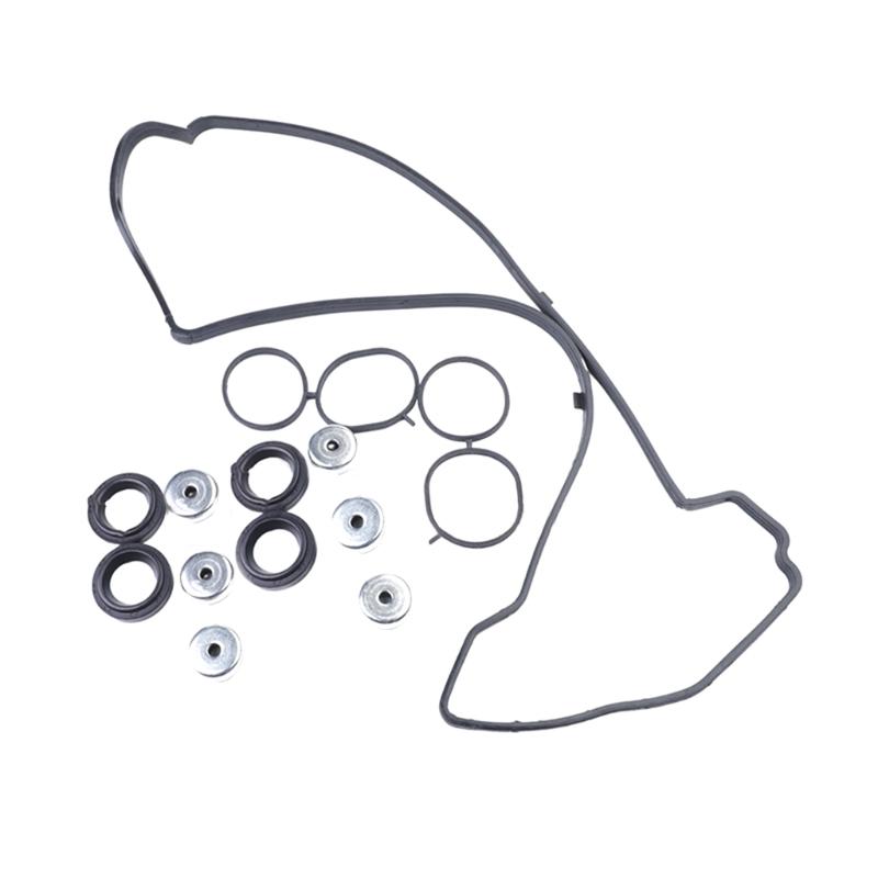Car Engine Cylinder Head Valves Seal Cover Gasket Grommet Kit Anti-scratch Resistant Corrosion Fits for VS50614R 02-2013