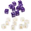20 шт. Непрозрачный набор D6 Шестигранный кубик Место для