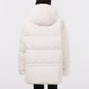 Women's Jacket Adidas Originals Trefoil Down Jacket Winter Women's Ecru