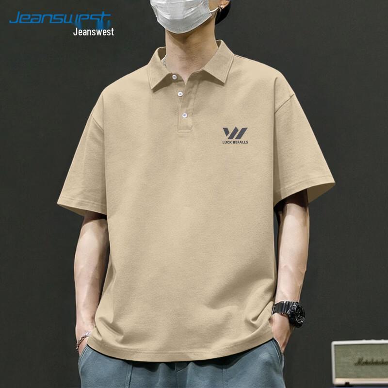 Jeanswest Men's Short Sleeve Polo Shirt