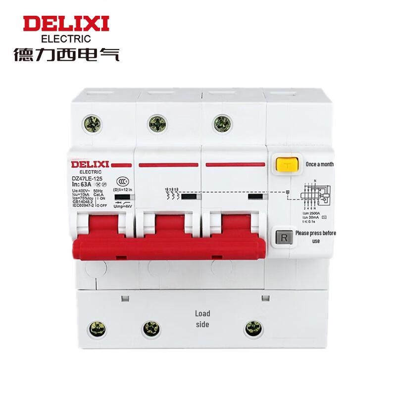 DELIXI DZ47LE Series Residual Current Circuit Breaker