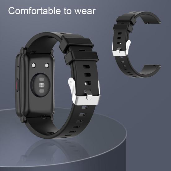 Ремешок для часов водонепроницаемый мягкий силиконовый ремешок для умных часов 20 мм для Huawei Honor ES