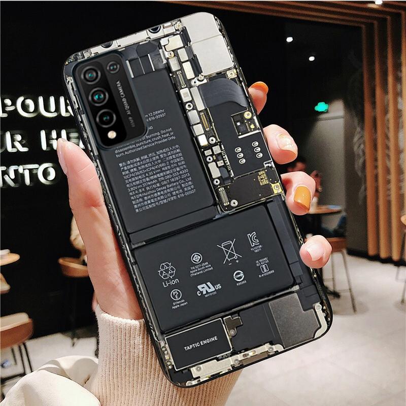 Чехол для телефона с аккумулятором для Huawei Honor X9 X8 X7 X6 70 50 60 Pro 10X 20 Lite 20 Pro 8X 9X 9A 9S 10i, материнская плата, принципиально