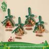 2026 Dragon Boat Festival Mugwort Fan Pendant & Indoor Sachet Bells for Door Handle and Decoration