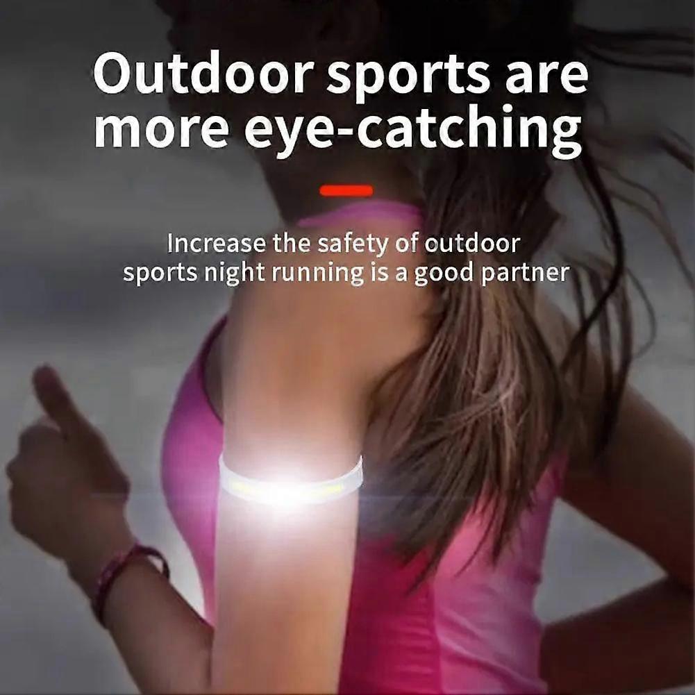 Running Arm Light Night Flash Light Outdoor Cycling Light Strong Light USB Rechargeable Night Sports Lighting