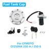 Для CFMOTO CF250NK 250NK 250 NK 250-A / 250-6 Аксессуары для мотоцикла Замок зажигания Крышка бензобака Набор ключей