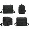 Premium 600d Oxford Material Insulated Lunch Bag Spacious And Waterproof For All Ages
