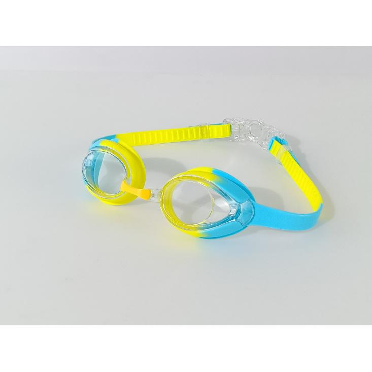 Hot-selling new children's high-definition waterproof anti-fog swimming goggles for boys and girls, small-frame silicone diving goggles