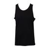 Classic Black Round Neck Tank Top Men