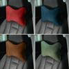 Car Sticker For Alfa Romeo 159 147 1pc/2pcs Car Headrest Fur Neck Pillow Seat Head Cushion Pillow For Alfa Romeo Giulia Stelvio abc012