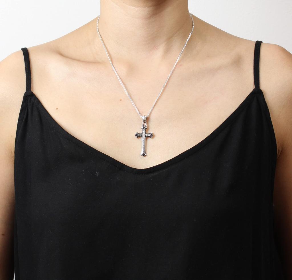 Goodvibrations Хорошие вибрации Кельтский крест Крест Христианский Серебряный кулон 925 пробы