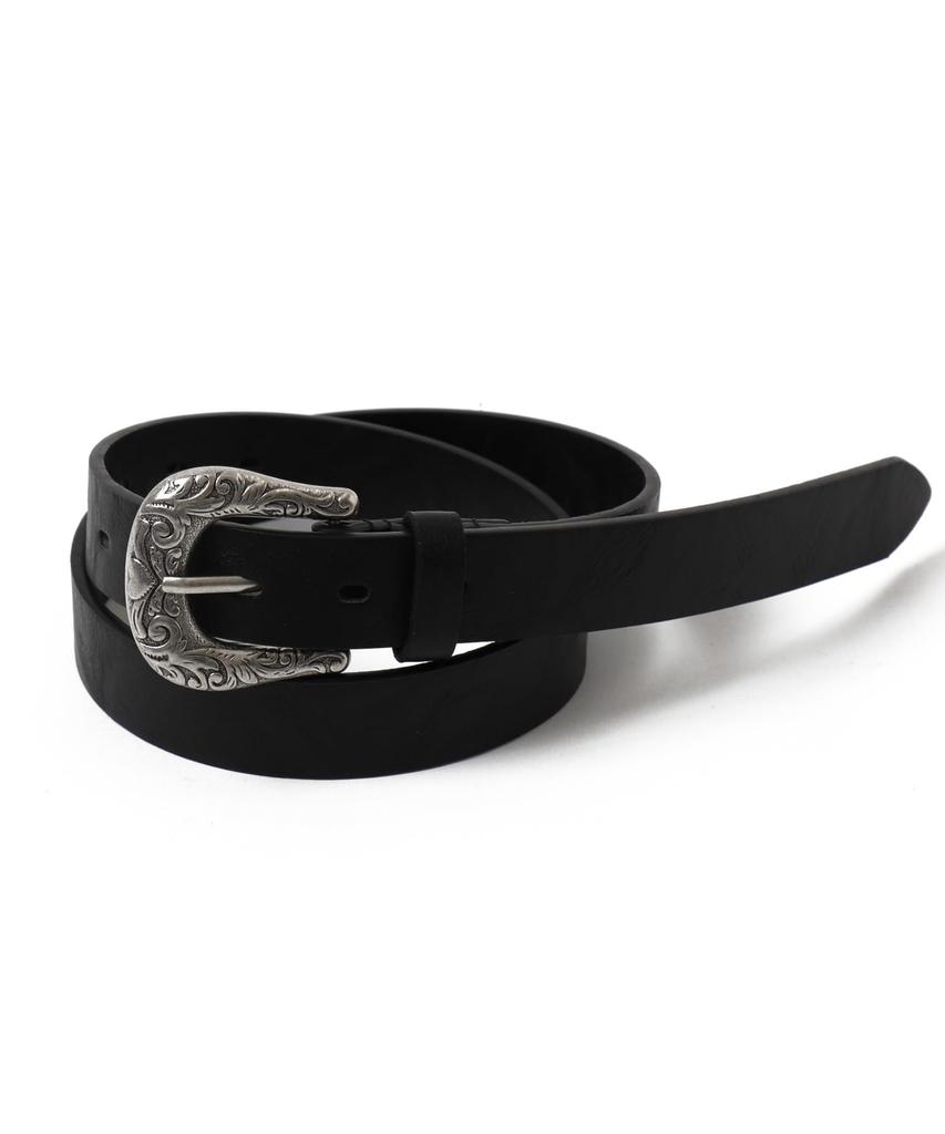 WEGO Western Buckle Vintage Size Black Belt, Casual, Simple, Gift, Classic, Women's, F,